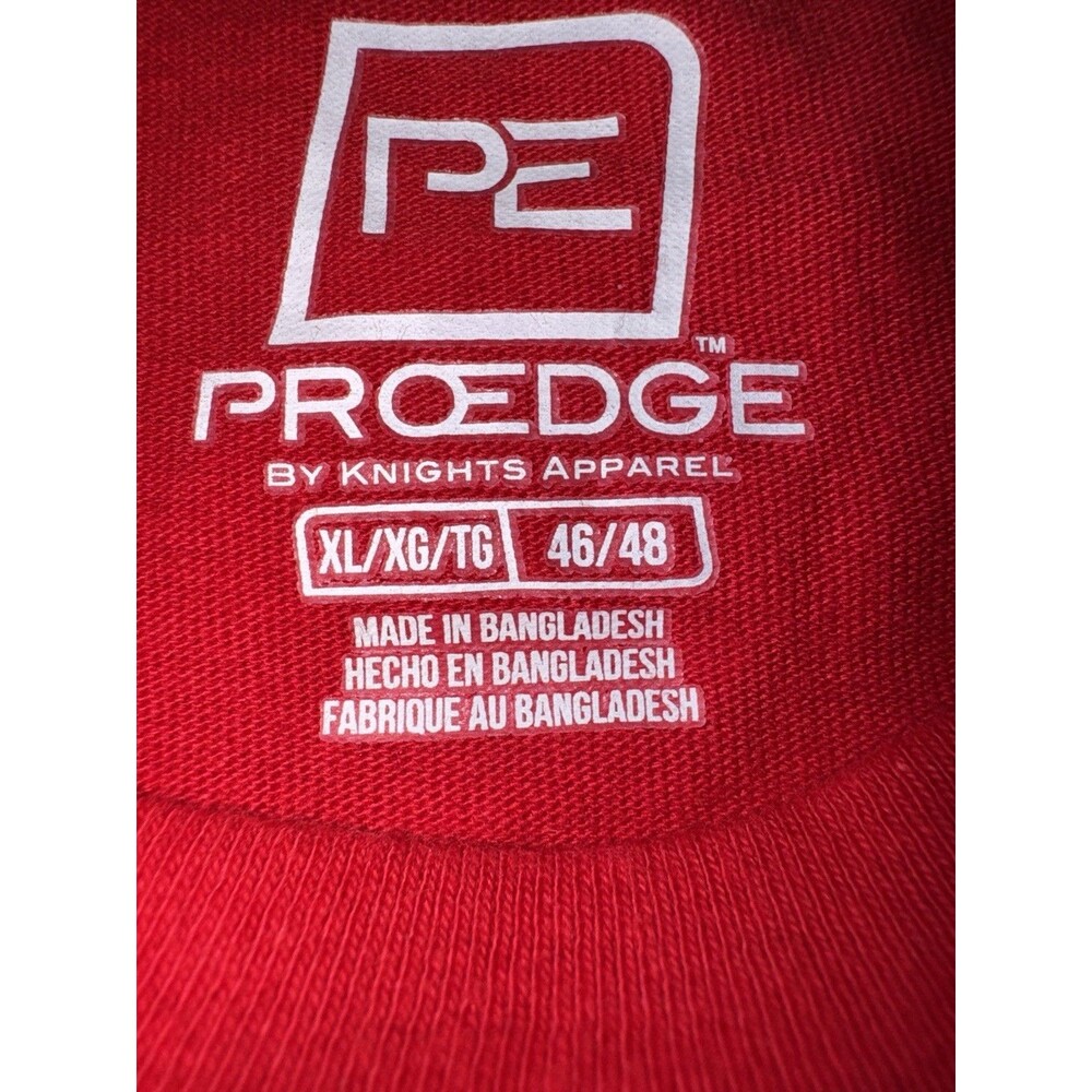 ProEdge by Knights Apparel Ohio State Buckeyes Red T-Shirt Size XL - Picture 5 of 15